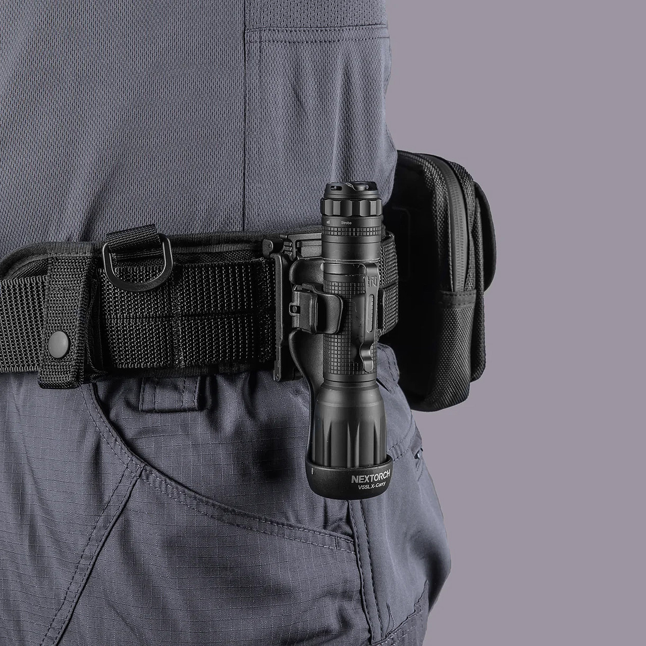 Nextorch V55 Large Quickdraw flashlight Holster | Heinnie Haynes
