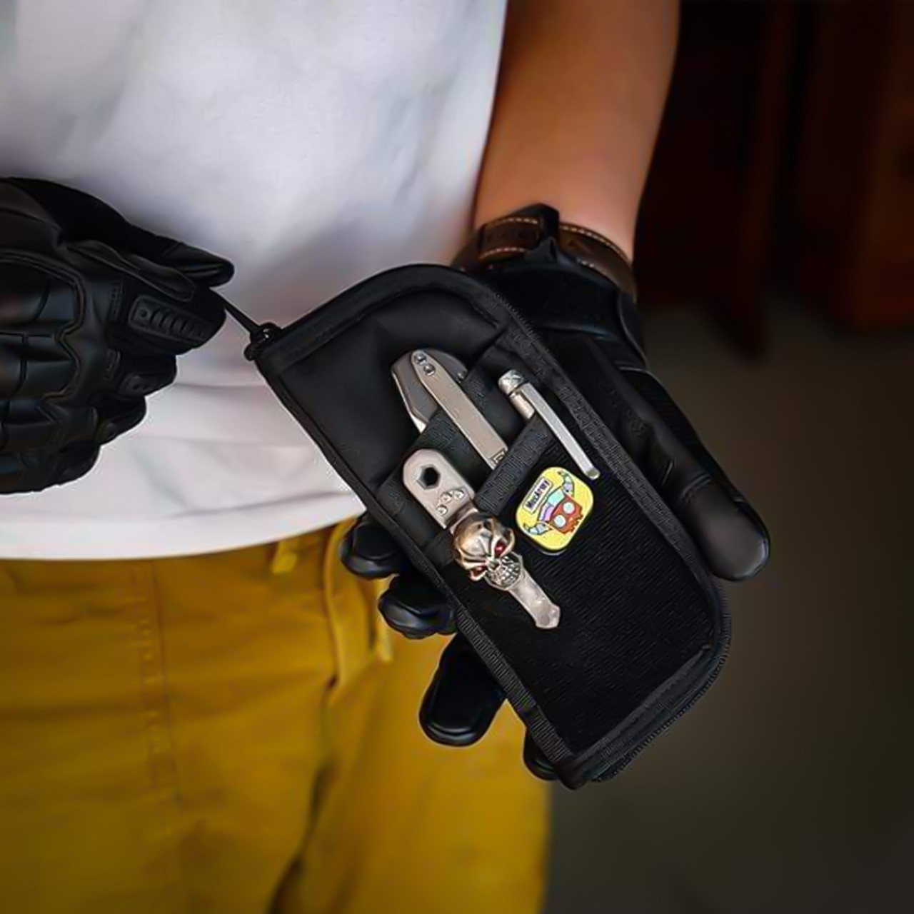 Viperade VE7 EDC Pocket Organizer Pouch Black | Heinnie Haynes