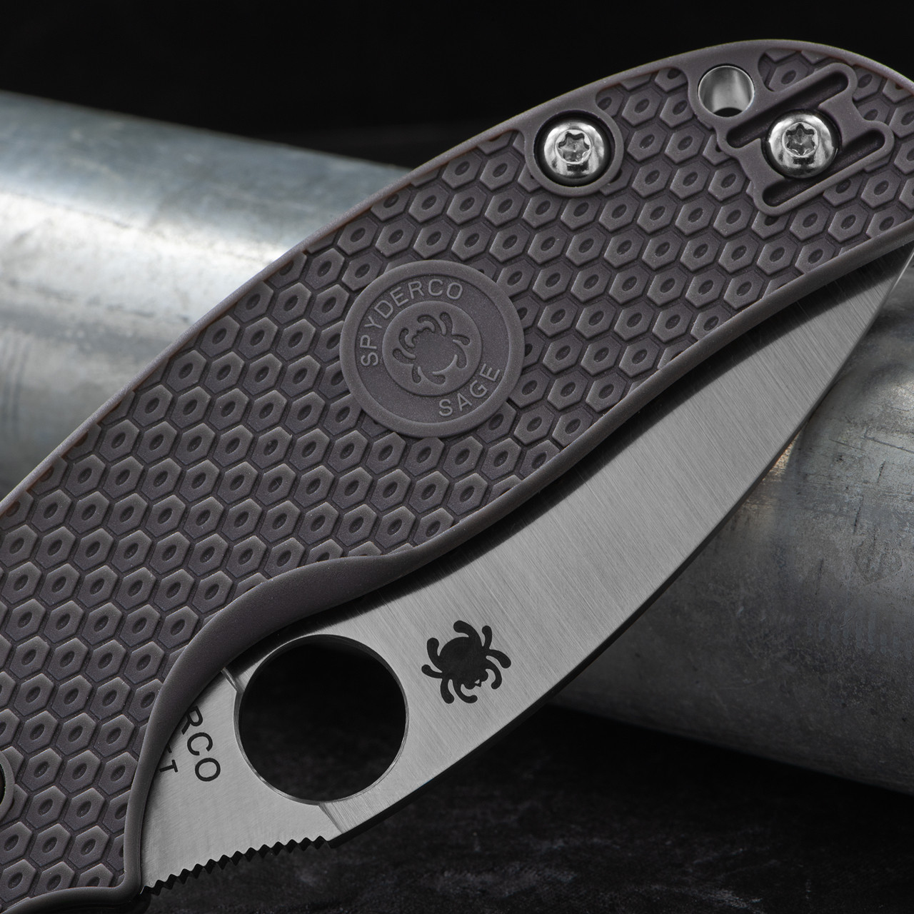 Spyderco Sage 5 Lightweight Maxamet Folding Knife | Heinnie Haynes