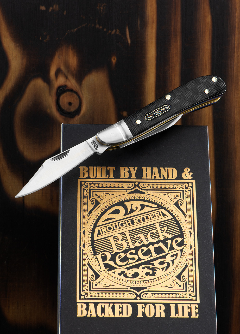 Rough Rider Black Reserve Bearhead Peanut | Heinnie Haynes