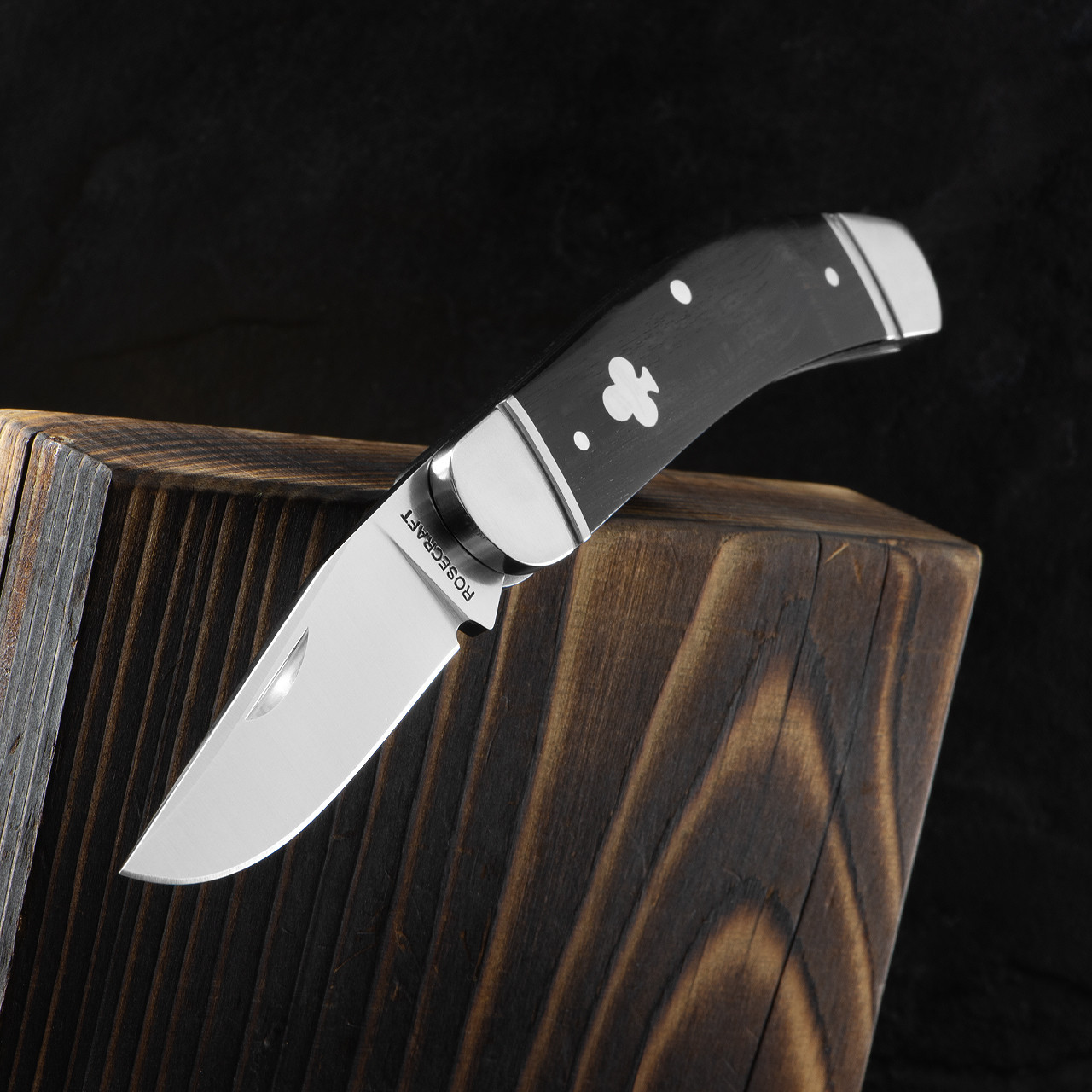 Rosecraft Stinking Creek Sowbelly Sandalwood Folding Knife