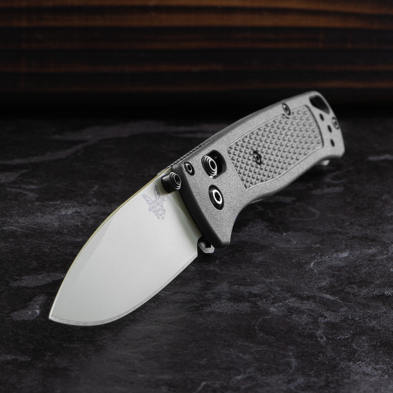 Benchmade Bugout Dark Olive Grivory Knife Heinnie Haynes