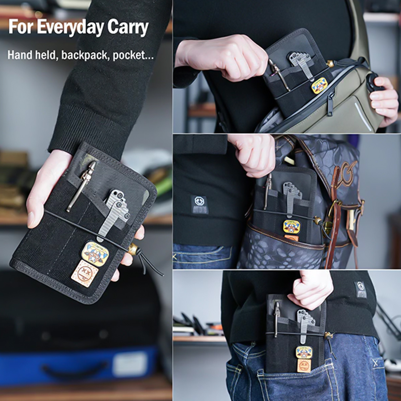 Viperade VE11 Tool Pocket Pouch Black | Heinnie Haynes