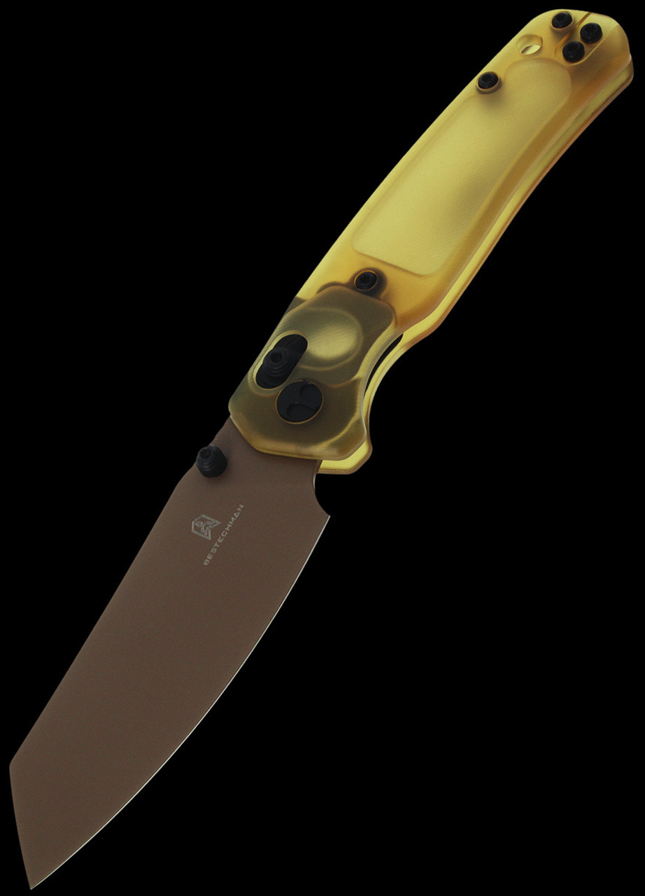 Bestech Knives Cicada's Wing Ultem Folding Knife | Heinnie Haynes
