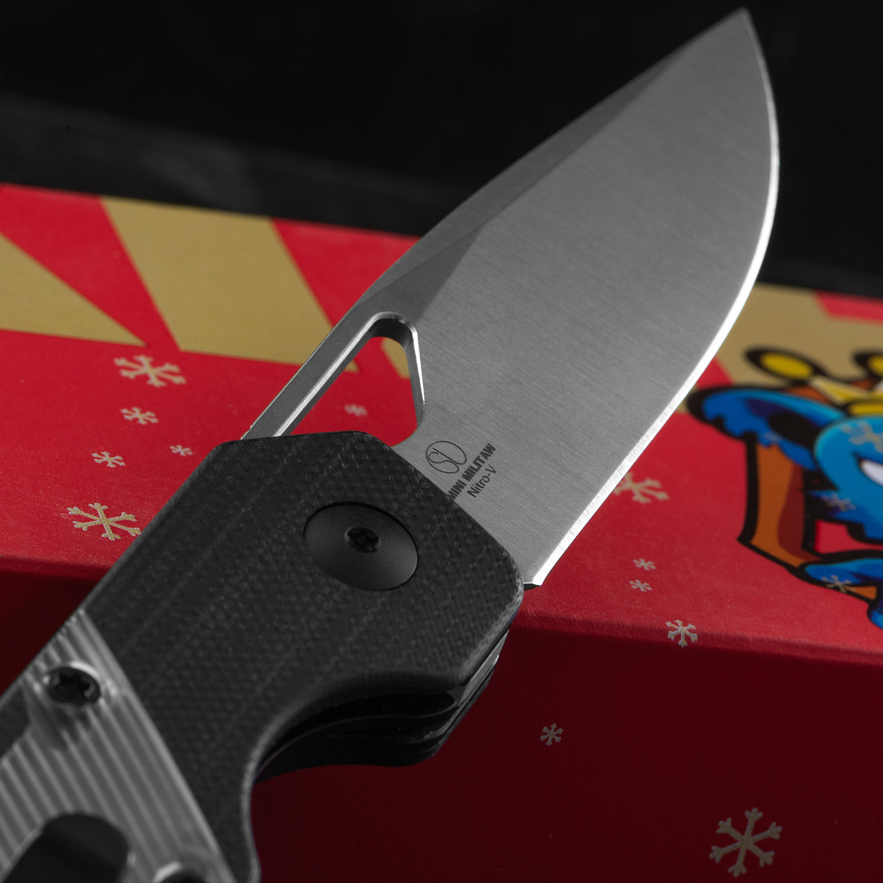 Kizer Vanguard Mini Militaw G10 and Acrylic Folding Knife