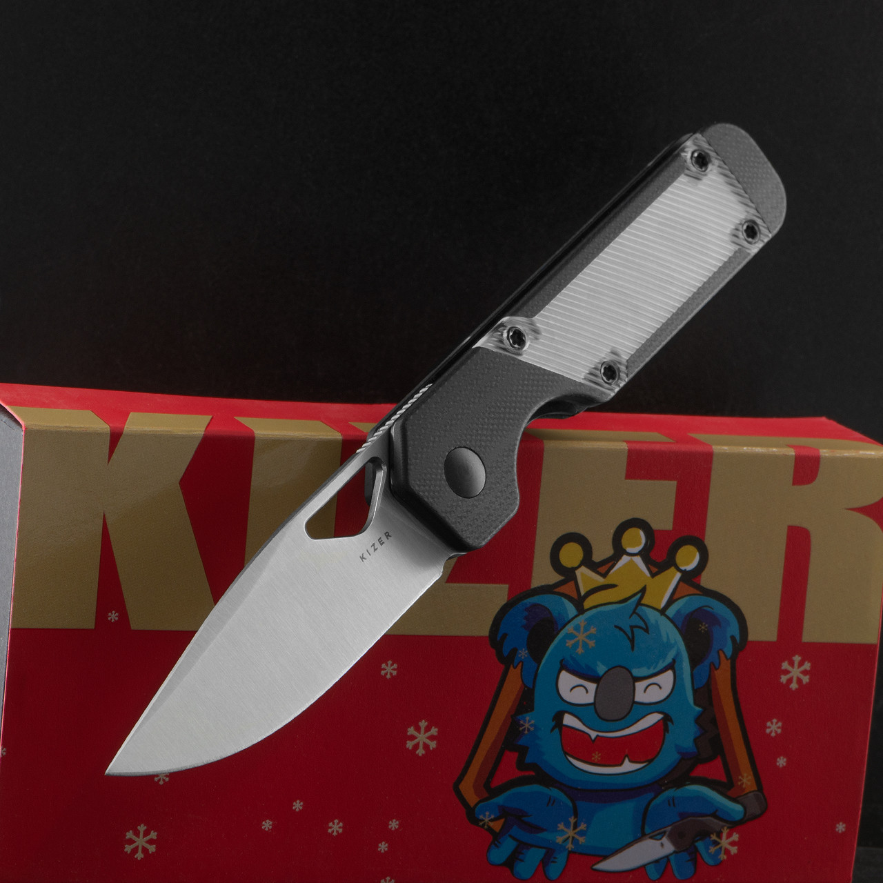 Kizer Vanguard Mini Militaw G10 and Acrylic Folding Knife