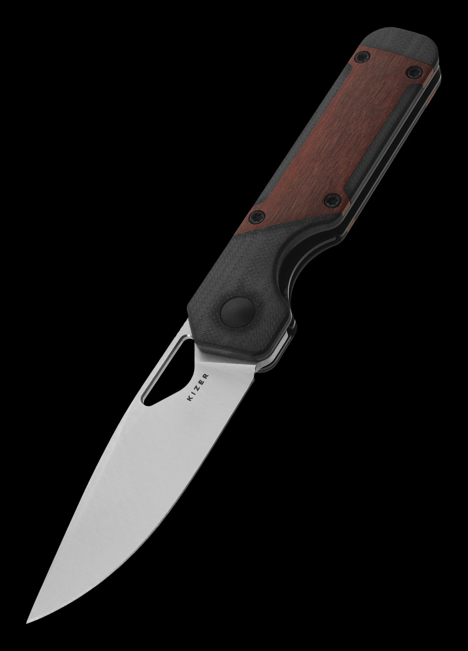 Kizer Vanguard Mini Militaw G10 Mkuruti Folding Knife | Heinnie Haynes