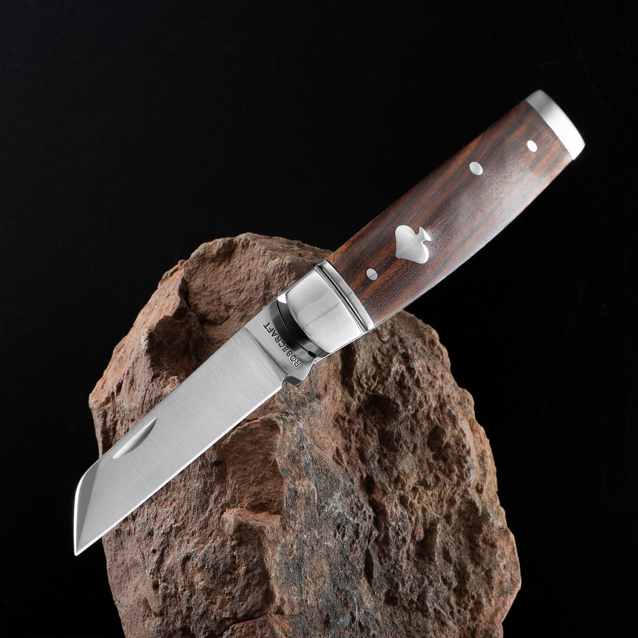 Rosecraft Sweetwater Creek Senator Sandalwood Folding Knife