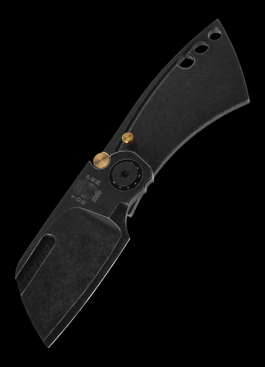 Max Knives X Torpen Black Folding Knife | Heinnie Haynes