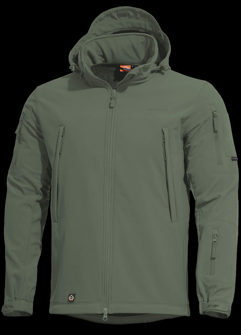Pentagon Artaxes Heren Softshell Jassen Olijf Groen maat M