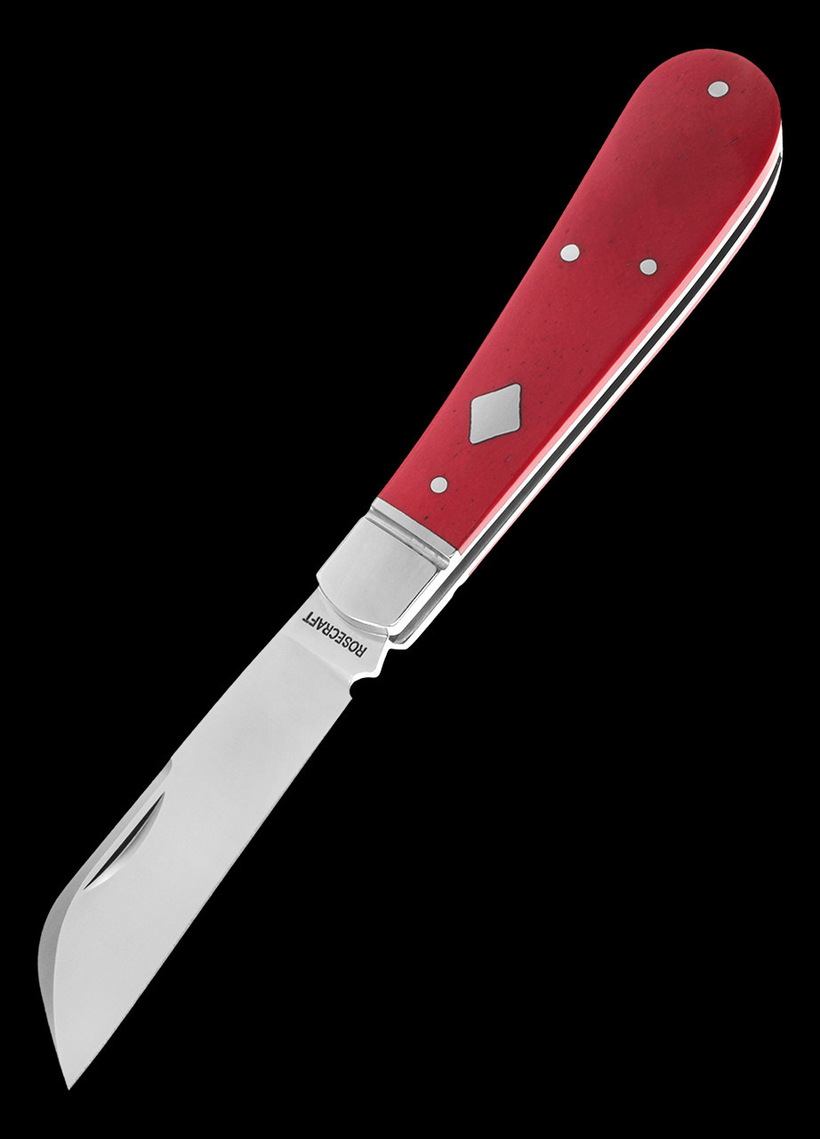 RoseCraft Lick Creek Loom RMRB Folding Knife | Heinnie Haynes