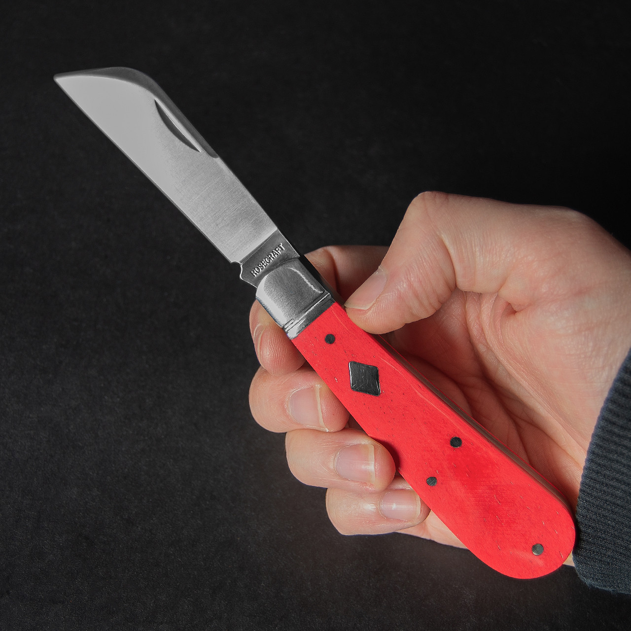 RoseCraft Lick Creek Loom RMRB Folding Knife | Heinnie Haynes