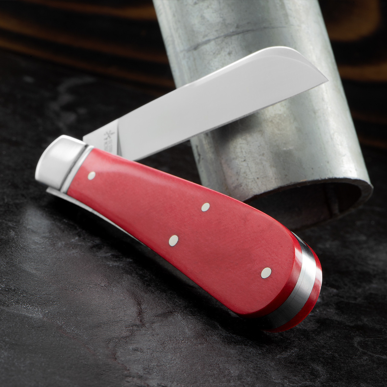 RoseCraft Lick Creek Loom RMRB Folding Knife | Heinnie Haynes