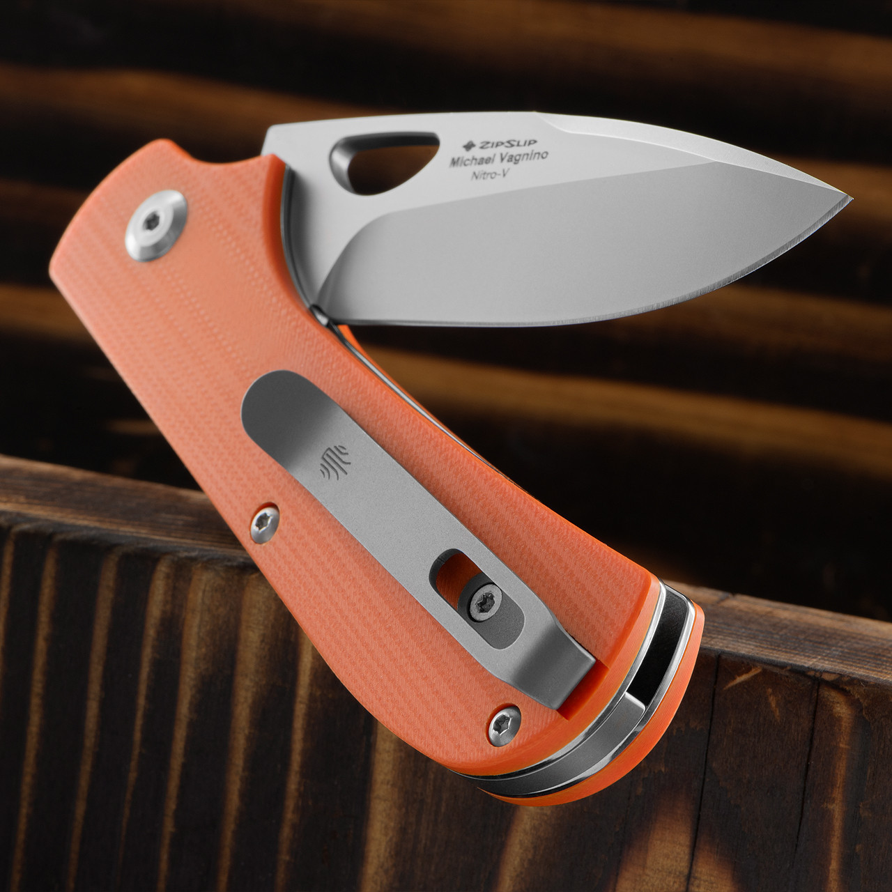 ぺんぎん Kizer Vagnino Zipslip G10 Folding Knife | Heinnie Haynes