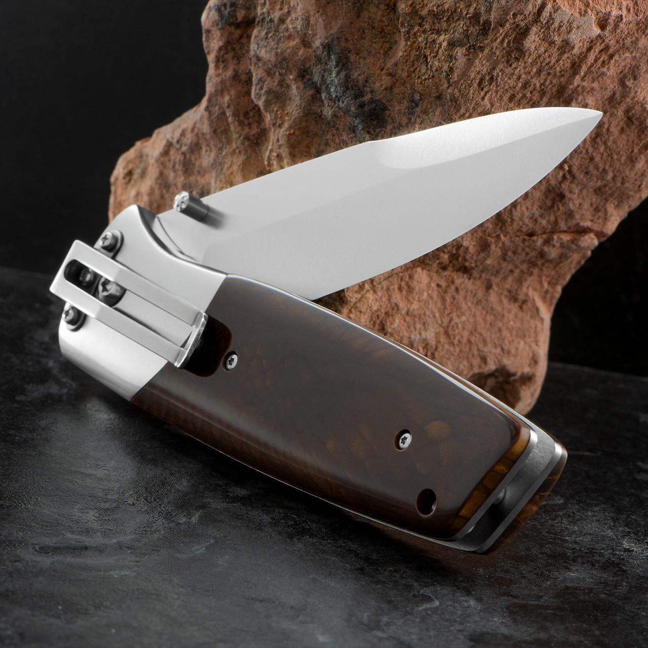 Fallkniven PXL Juma Golden Dragon Folding Knife | Heinnie Haynes