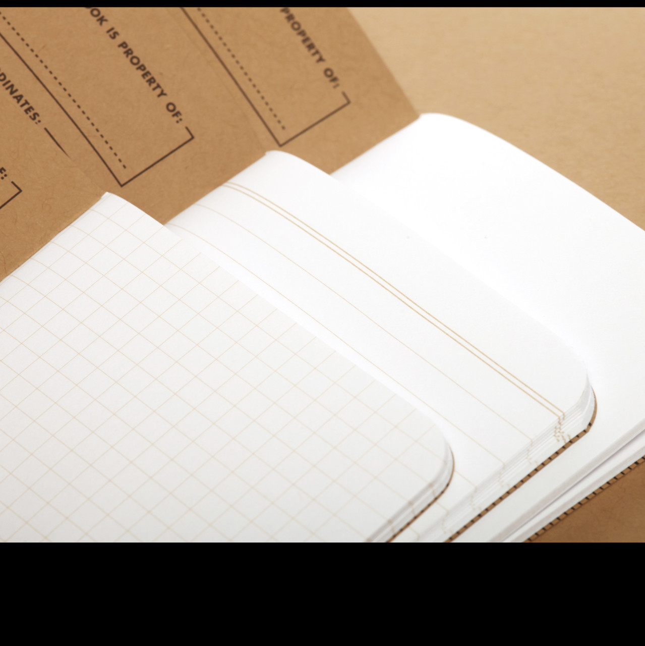 FIELD NOTES スペシャルセット Field Notes Original Mixed 3-Pack (1 Graph, 1 Ruled, 1 Plain