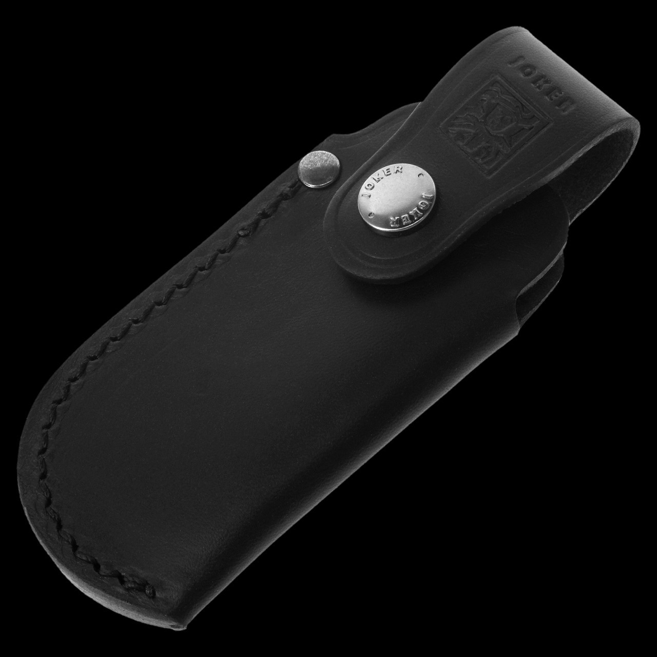 ＜JOKER × Third＞POUCH TYPE-2 Joker Black Leather Pouch | Knife Sheaths & Pouches