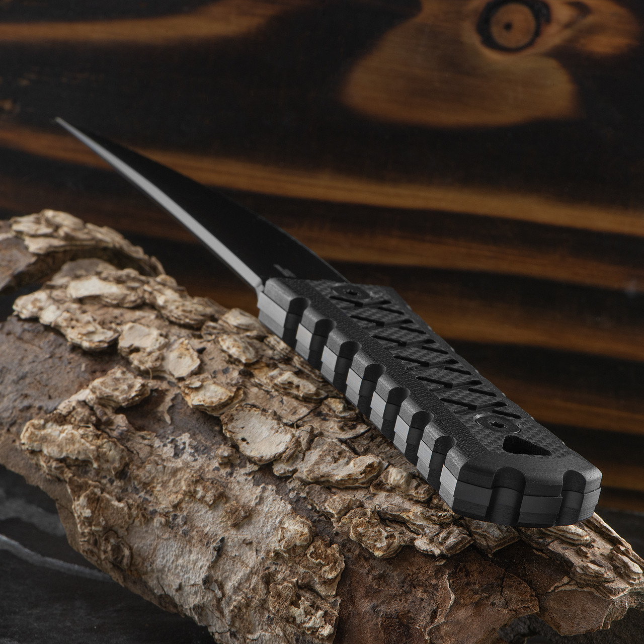 CRKT HZ4 Black | Fixed Blade