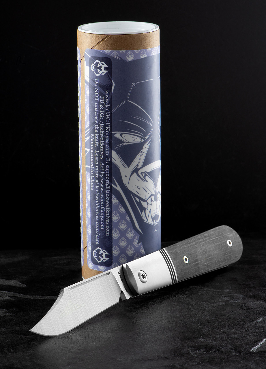 Jack Wolf Big Bro Jack Micarta | UK Carry Friendly Folding Knife