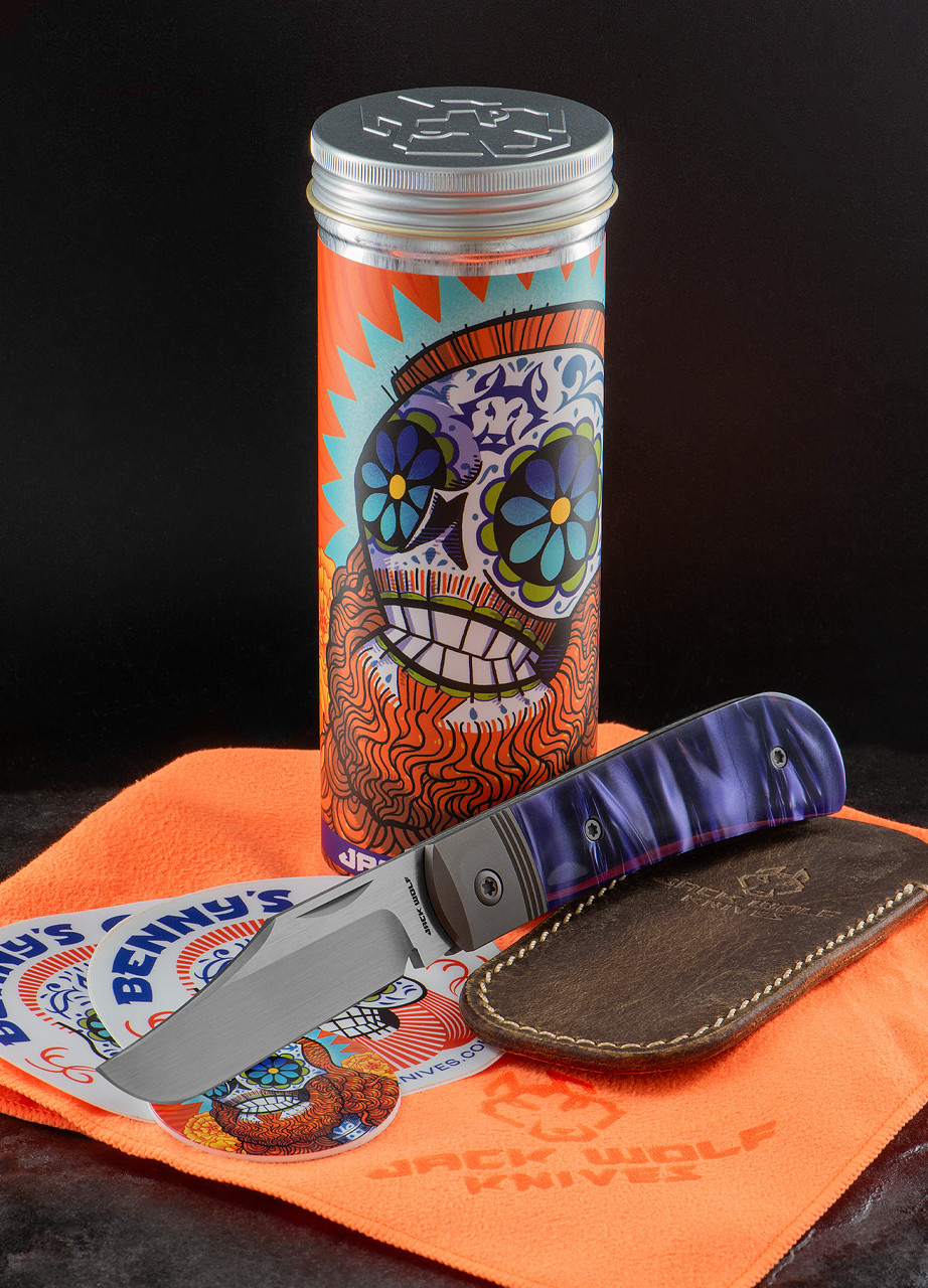 Jack Wolf Benny's Clip Cosmic | UK Carry Friendly Folding Knife