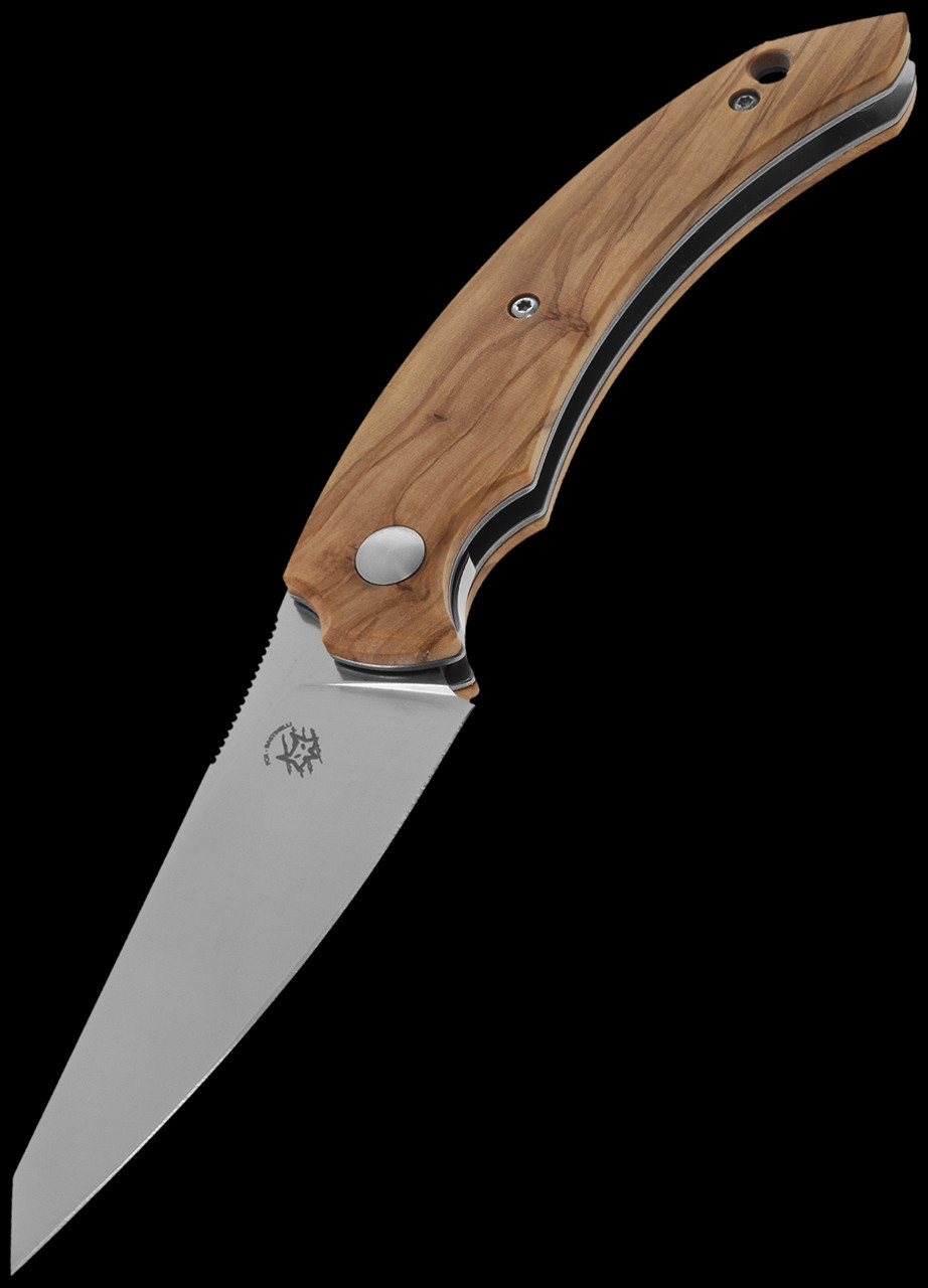 Fox Fides Olive Folding Knife | Heinnie Haynes