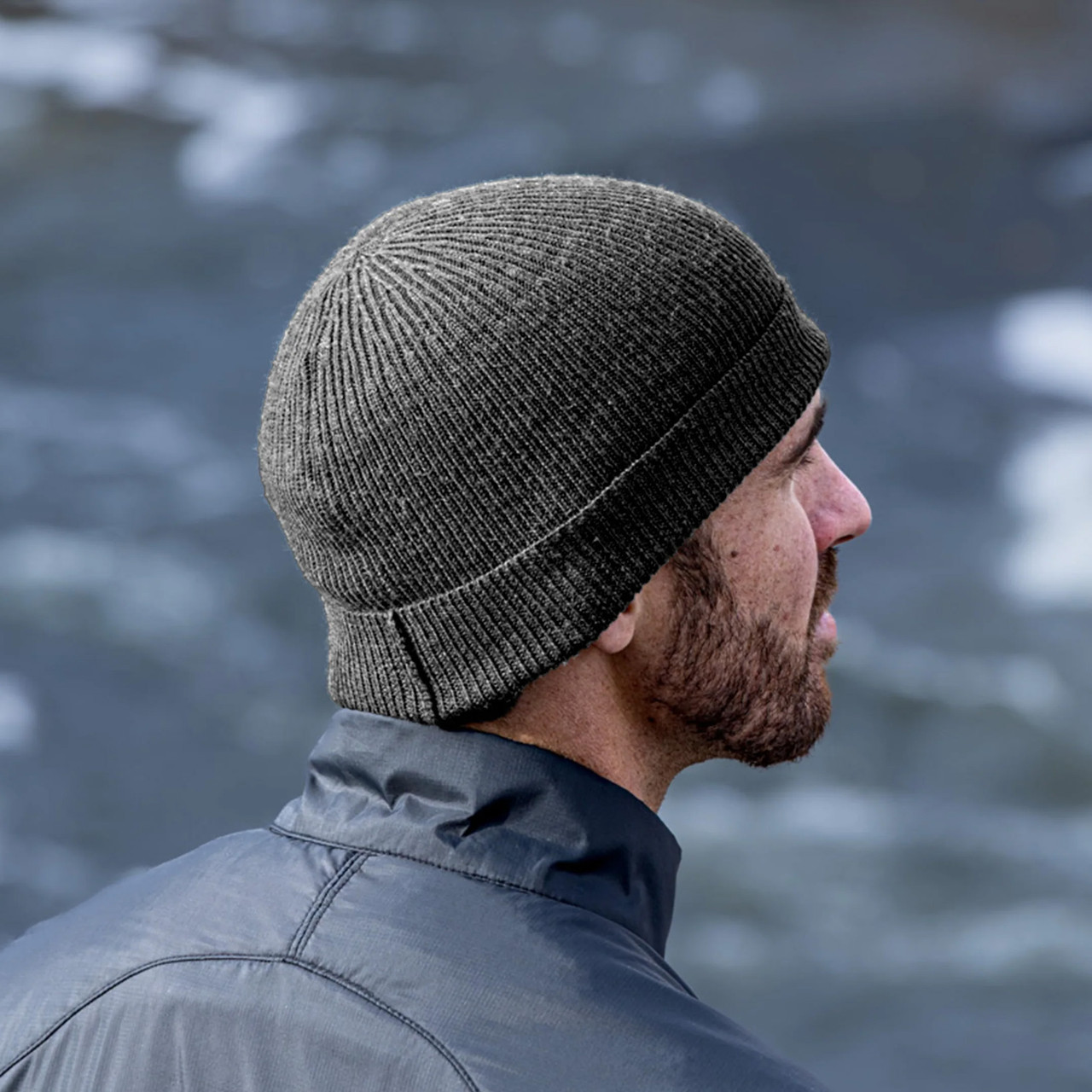 TAD Warden Watch Cap | Black Wool Hat | Heinnie