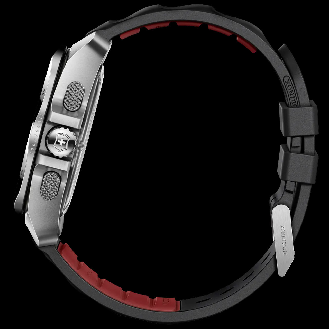 Victorinox I.N.O.X. Chrono 43, SIR, BLK dial, BLK rubber | Watch