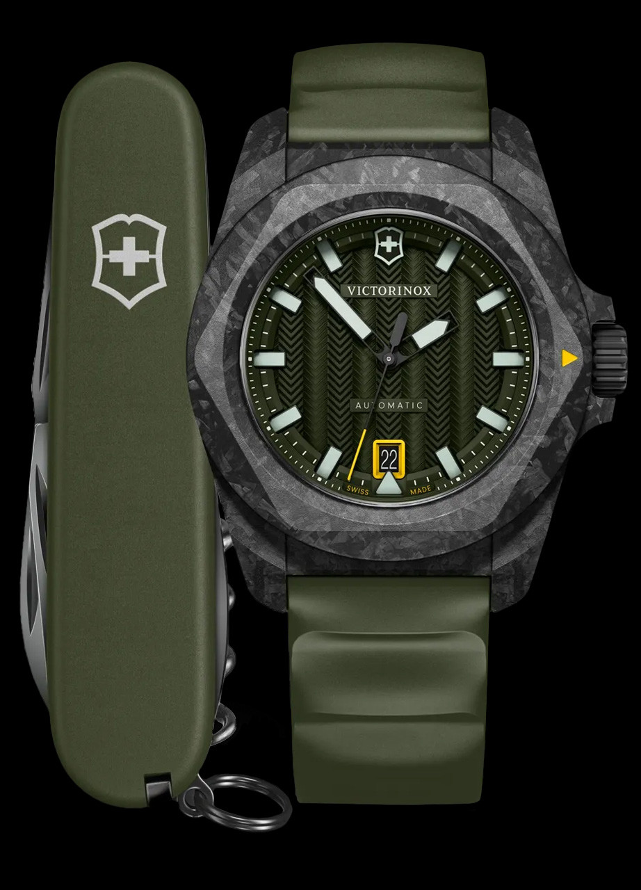 Victorinox I.N.O.X. Auto Watch Green Spartan | Watch