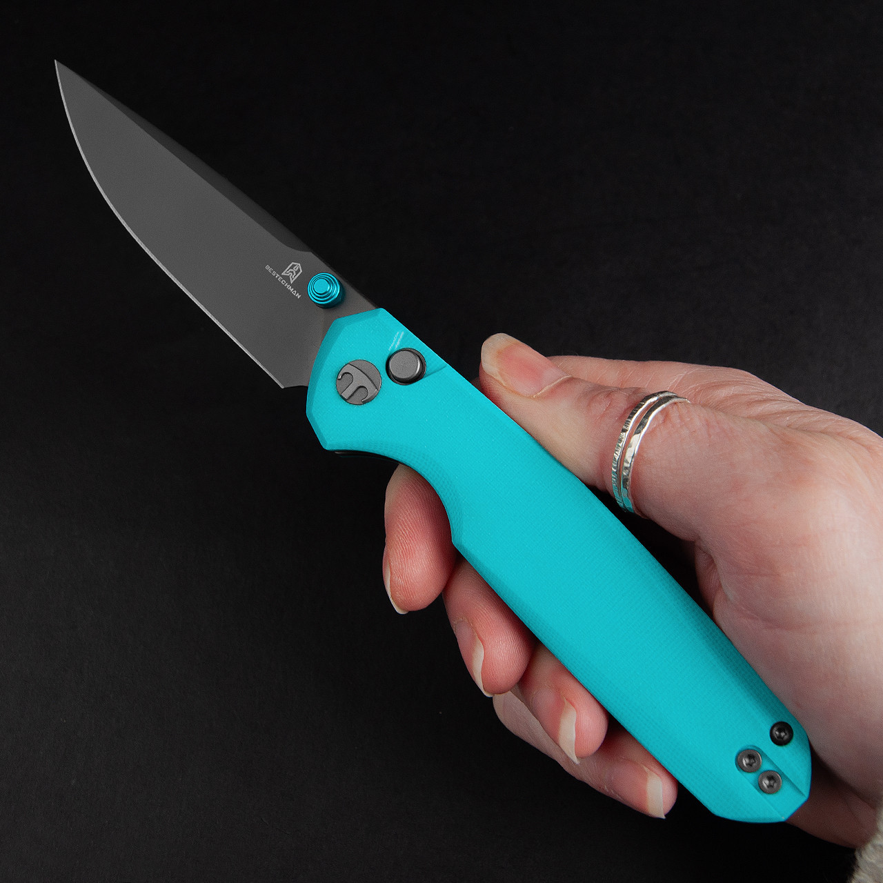 Bestech Bestechman Velix Black | Folding Pocket Knife