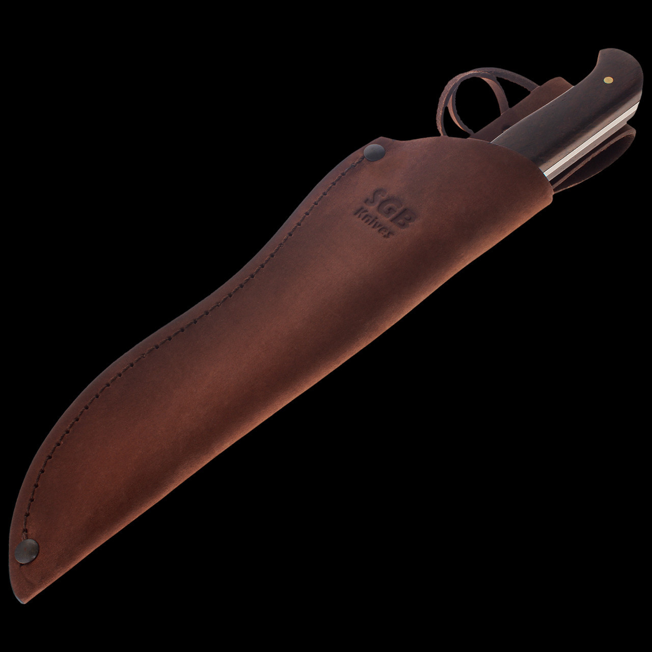 Puma SGB Jacaranda Wood Bowie Knife | Fixed Blade