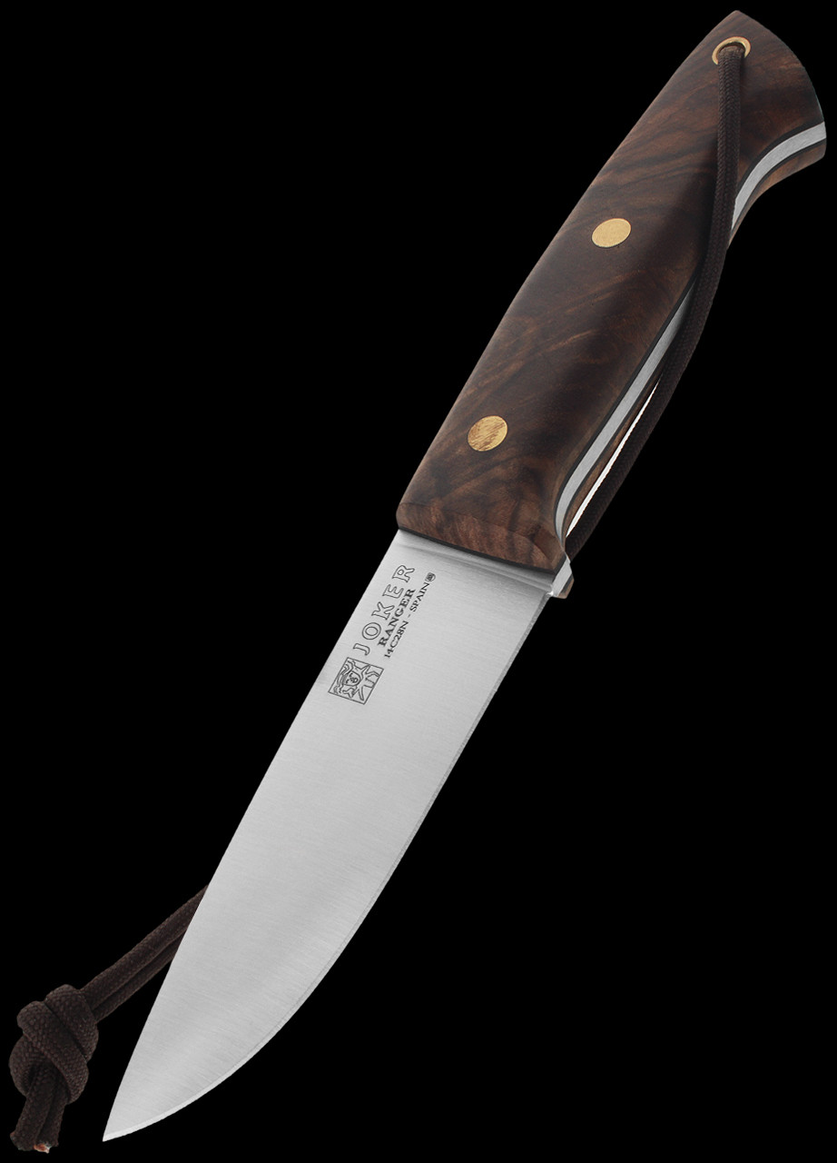 Joker Ranger Bushcraft Walnut & Firesteel | Fixed Blade