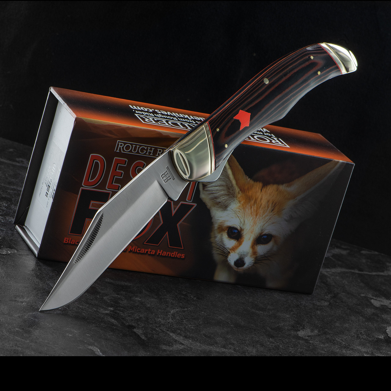 Rough Ryder Desert Fox Folding Hunter | Folding Pocket Knife
