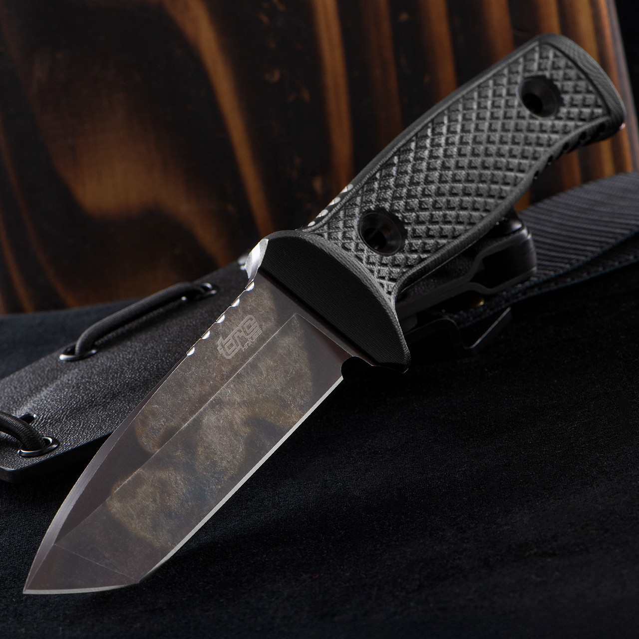 TRC M-1XT Apocalyptic Black G10 Blade | Fixed Blade