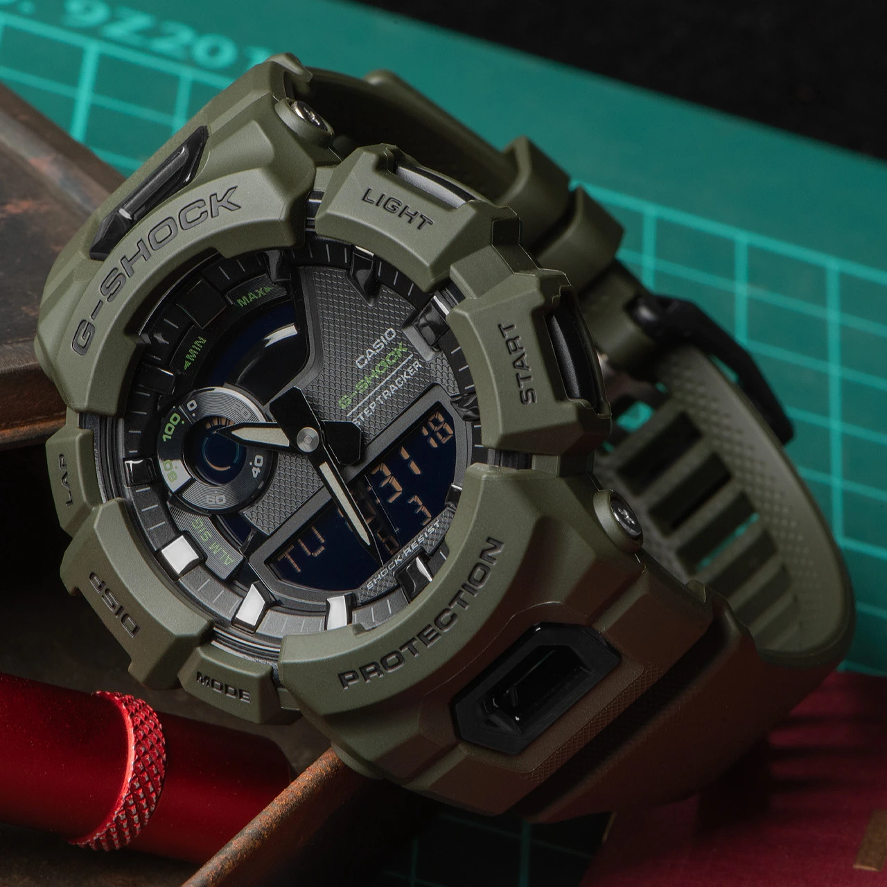Casio GBA-900UU-3AER Olive/Black | Watch