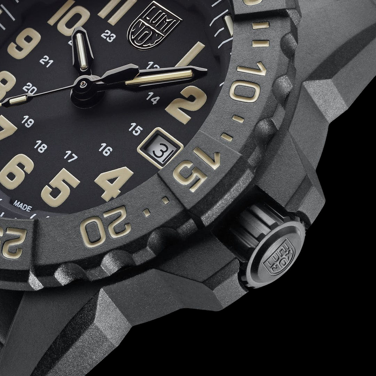 Luminox Navy Seal 3500 Black/Carbonox | Watch