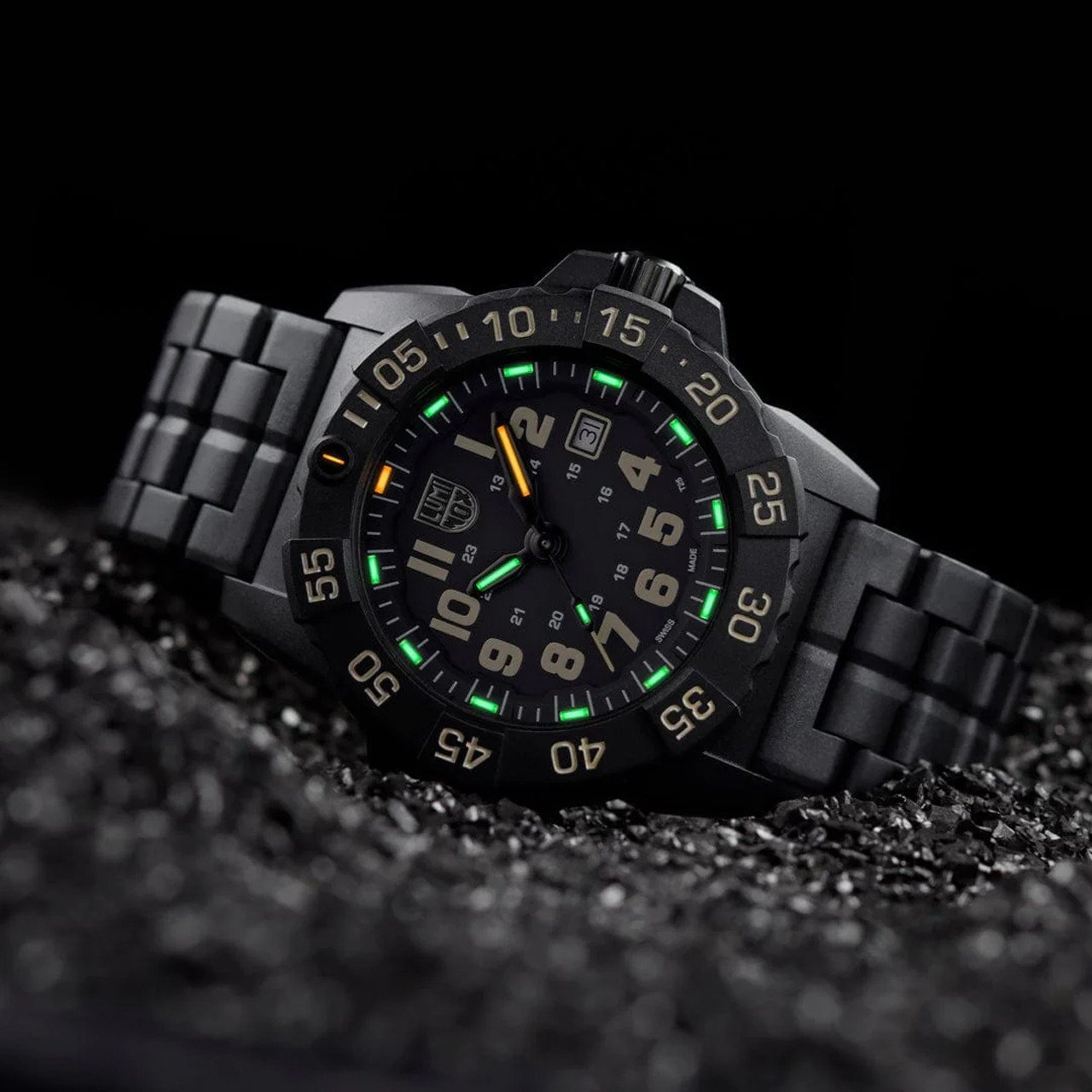 Luminox Navy Seal 3500 Black/Carbonox | Watch