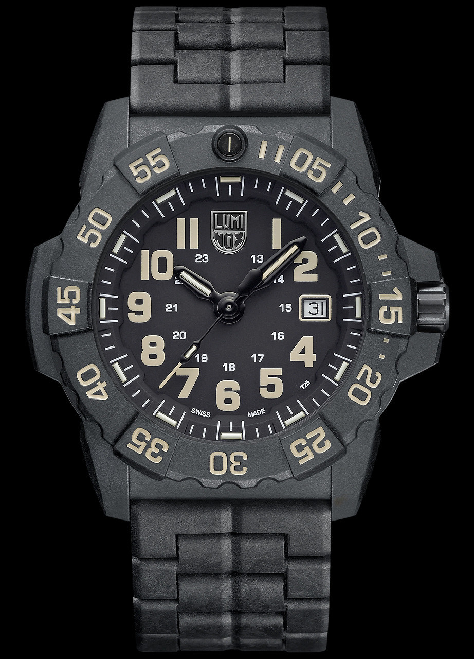 Luminox Navy Seal 3500 Black/Carbonox | Watch