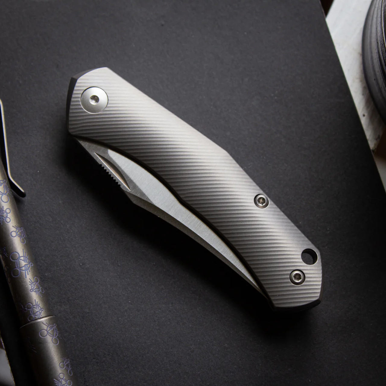 Giant Mouse Ace Jutland Slipjoint Titanium | Folding Pocket Knife