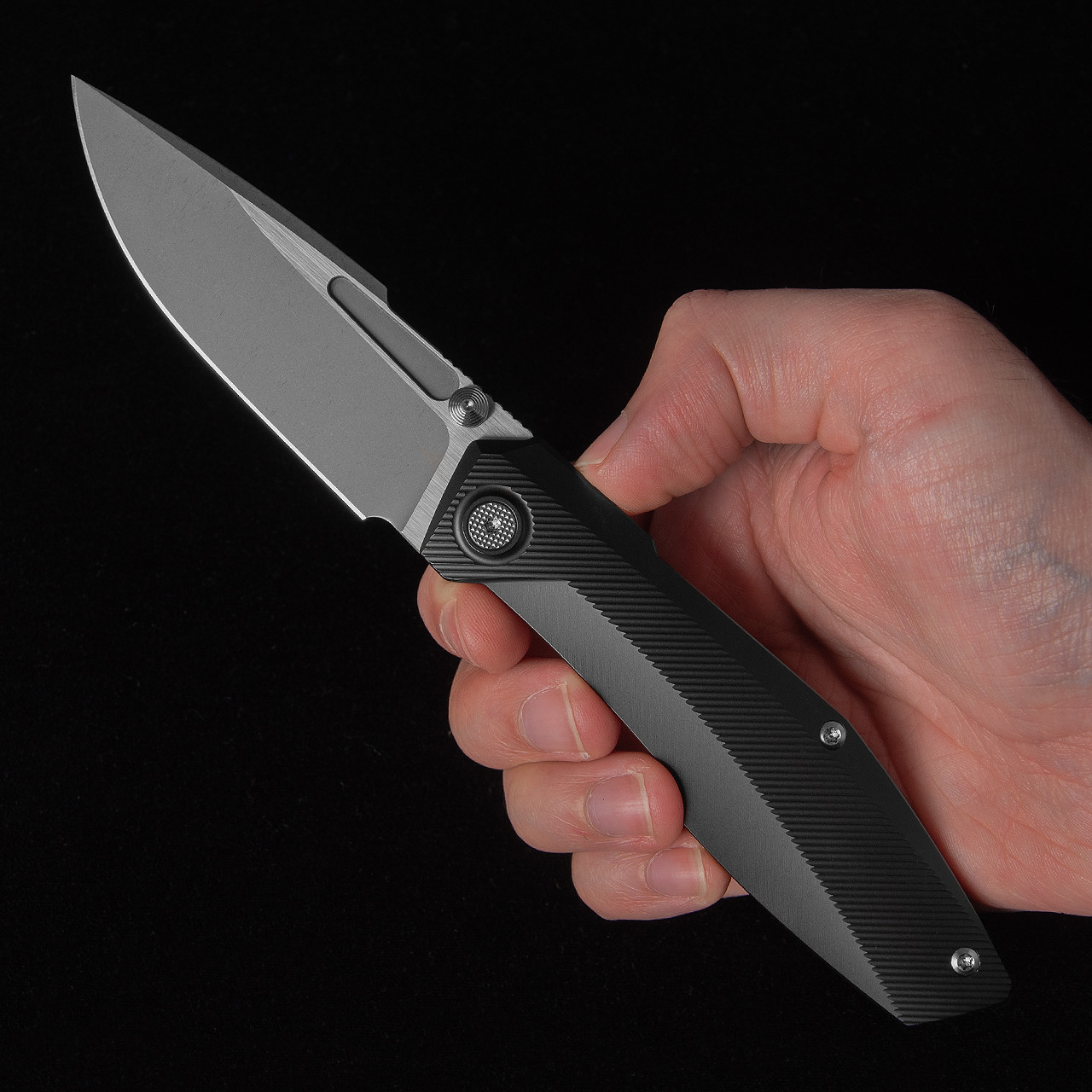 Null Raiden R2 Type S Dark Stonewashed | Folding Pocket Knife