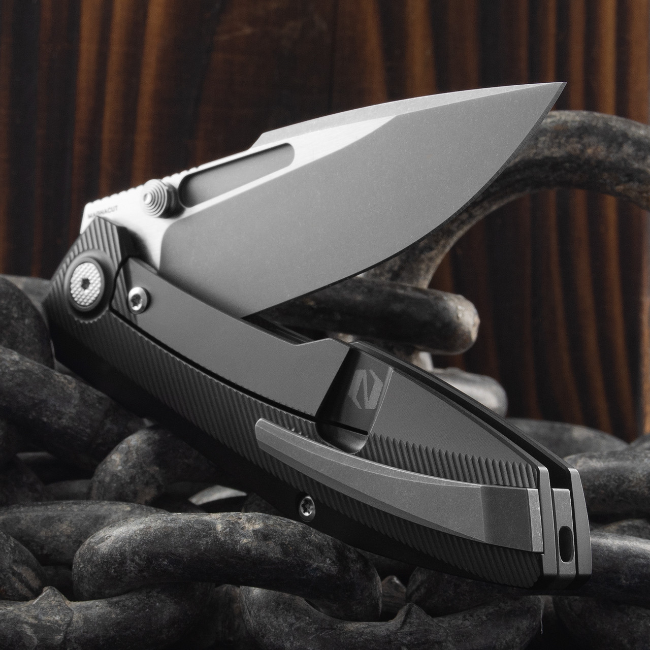 Null Raiden R2 Type S Dark Stonewashed | Folding Pocket Knife