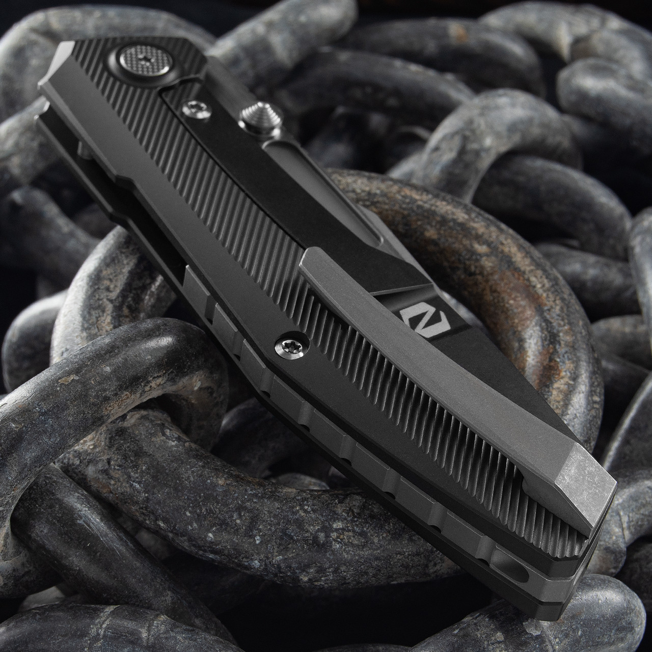 Null Raiden R2 Type S Dark Stonewashed | Folding Pocket Knife