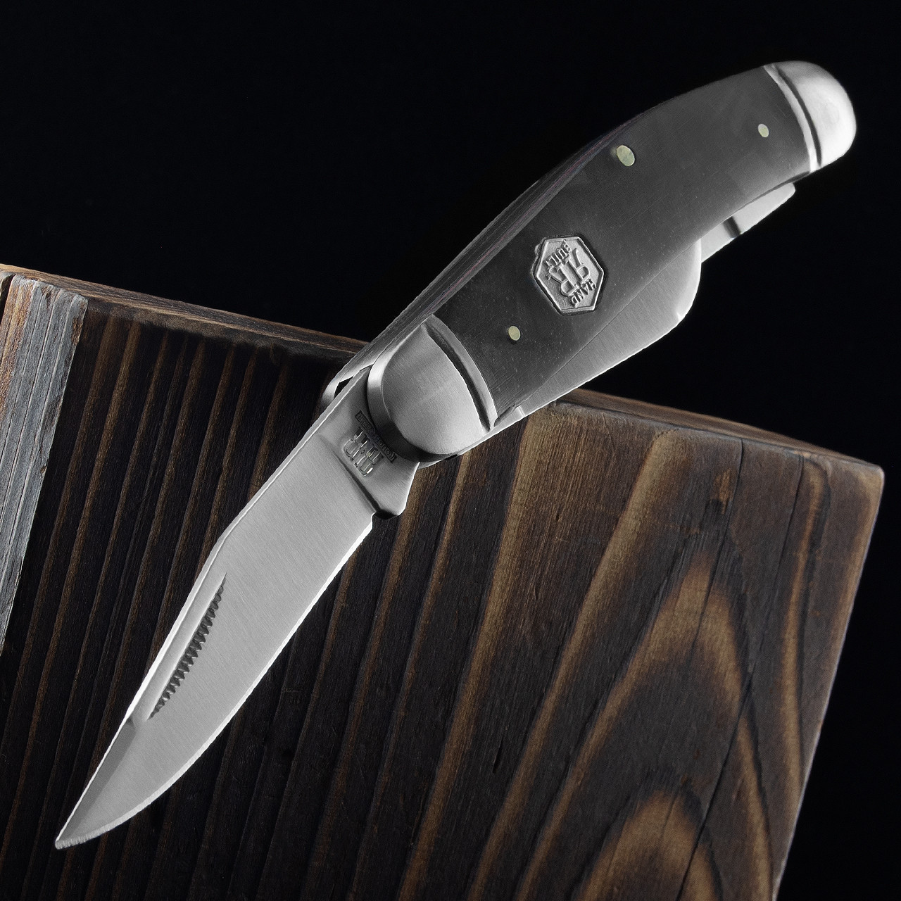 Rough Rider Midnight Ice Sowbelly | UK Carry Friendly Folding Knife