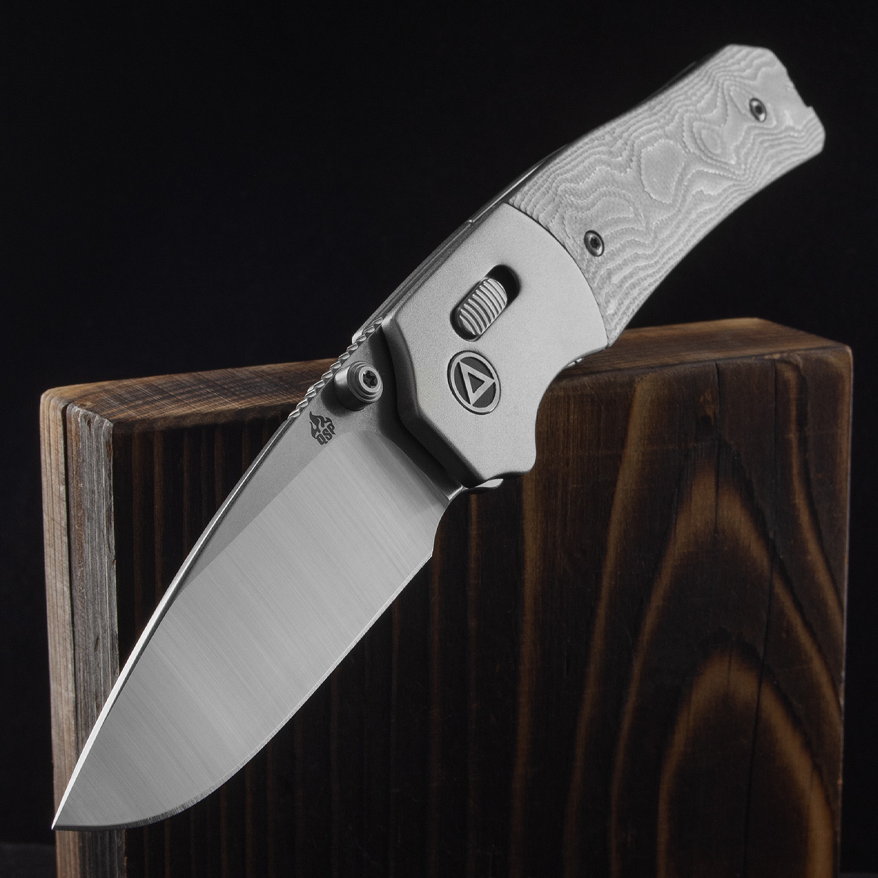 QSP Vault Glyde Lock G10 Aluminium Foil | Folding Pocket Knife