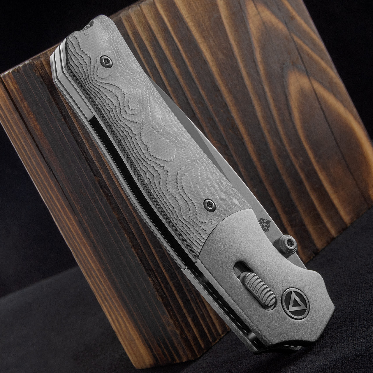 QSP Vault Glyde Lock G10 Aluminium Foil | Folding Pocket Knife