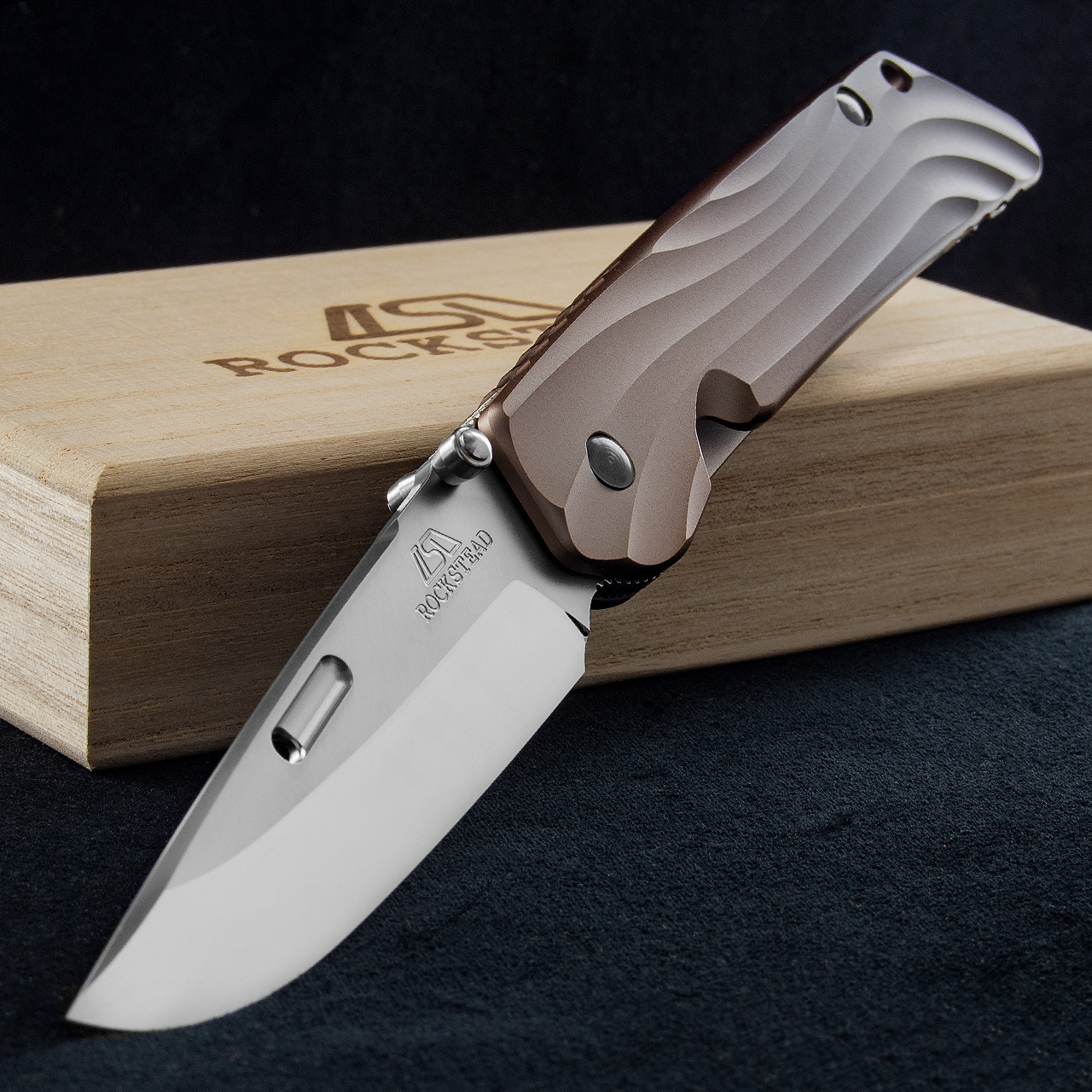Rockstead Higo II TI-ZDP (MAB) | Folding Pocket Knife