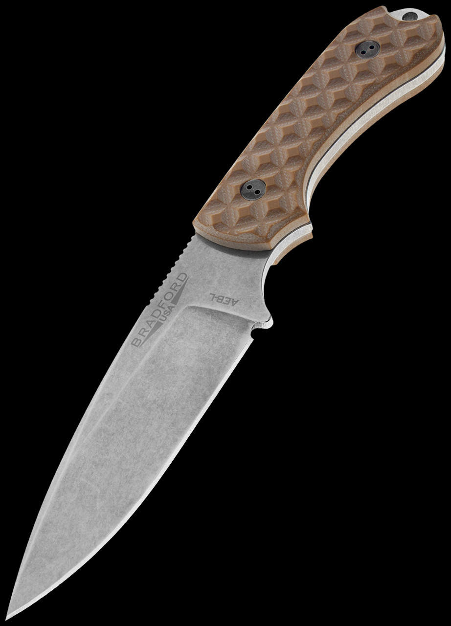 Bradford Guardian 3.2 G10 Textured Coyote | Fixed Blade