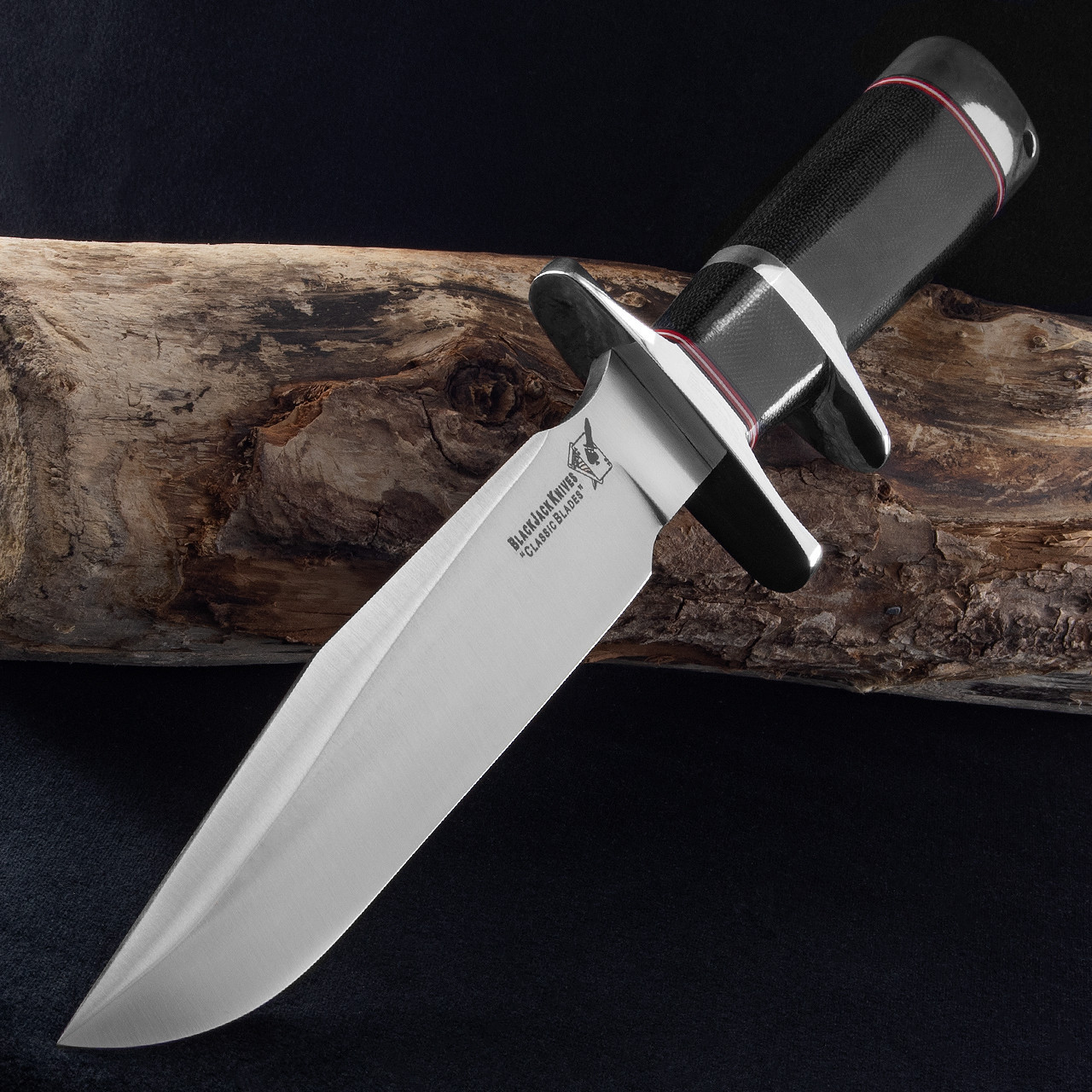 BlackJack Classic Model 7 Subhilt Black | Folding Pocket Knife