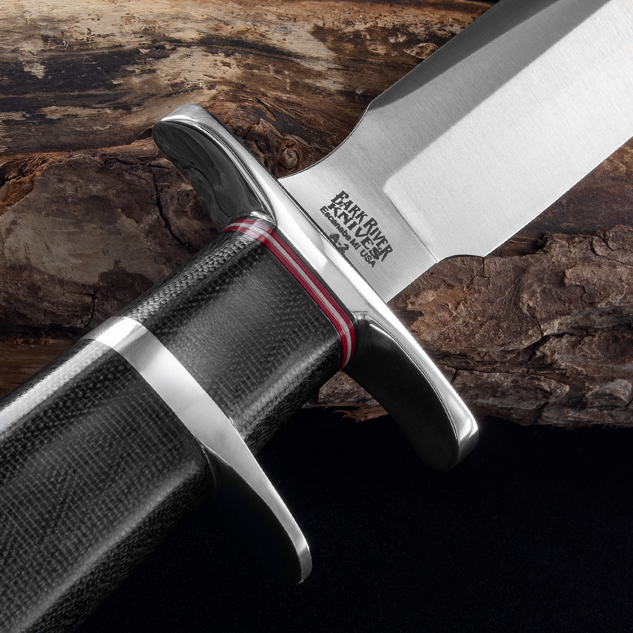 DIGICA BLACK BANDIT 1/2スケール BlackJack Classic Model 7 Subhilt Black | Folding Pocket Knife