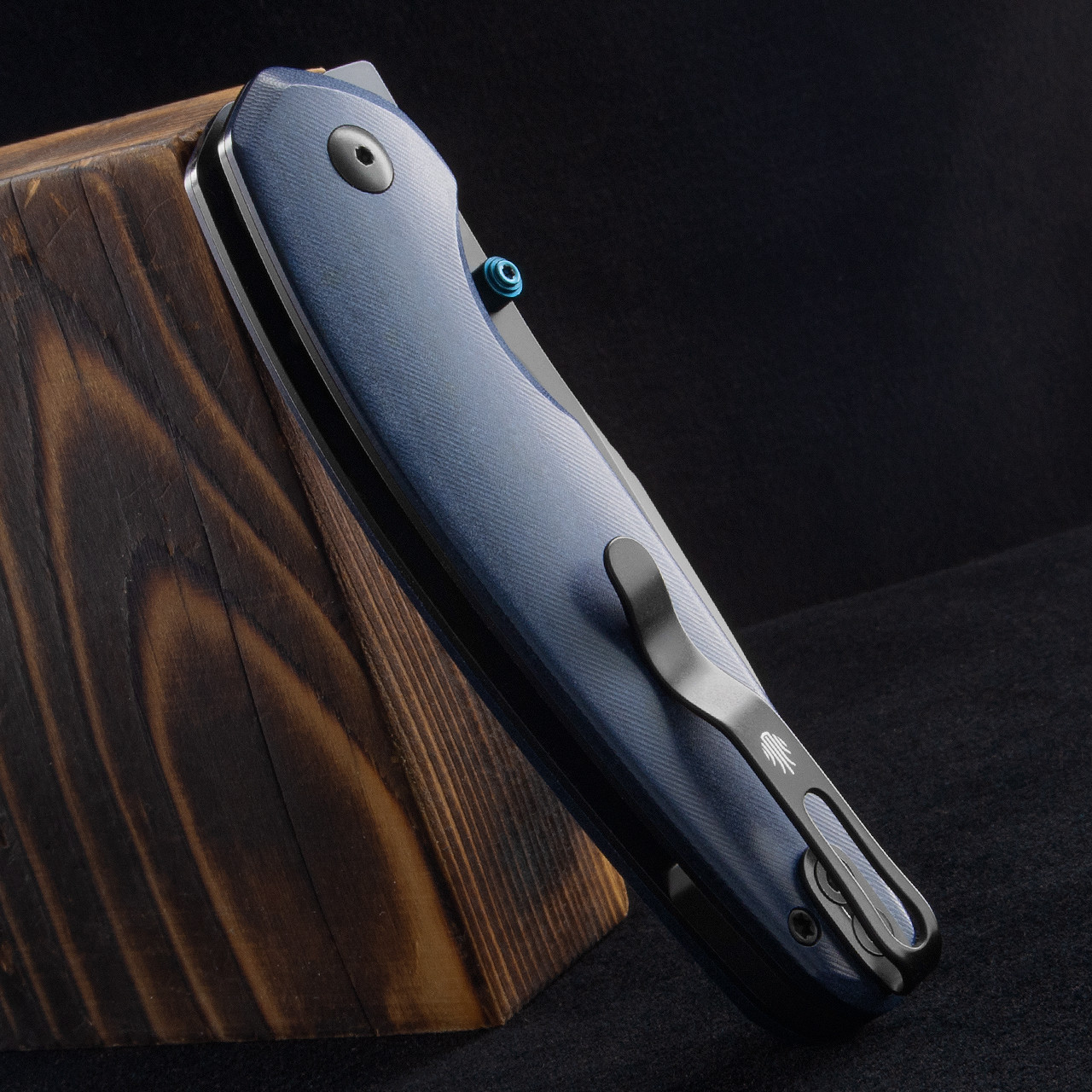 Kizer Meteora Blue Canyon Richlite | Folding Pocket Knife
