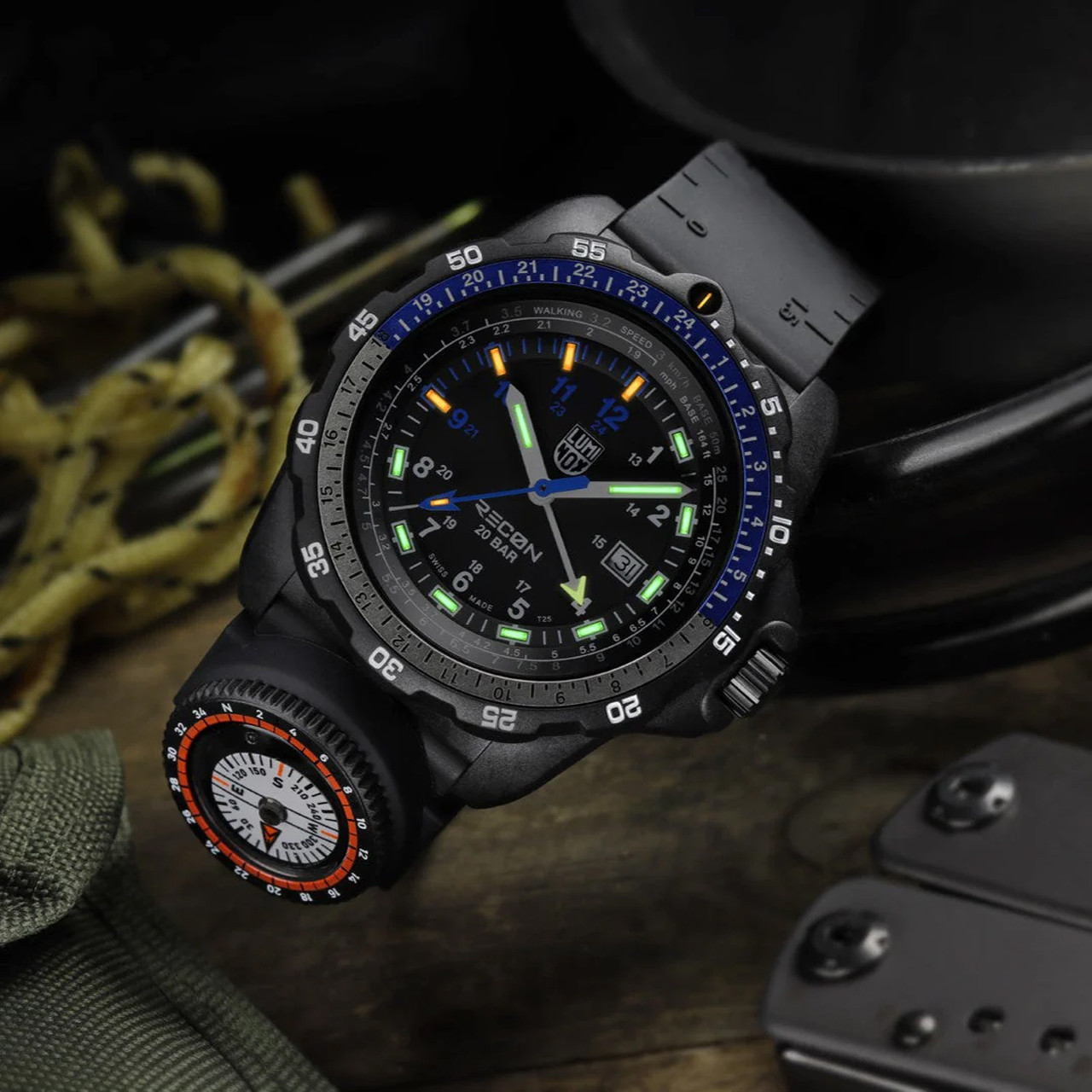ジャンク品【LUMINOX】ルミノックス RECON NAV SPC 8830SERIES 